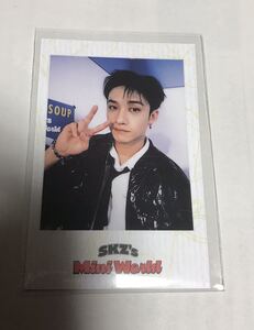 バンチャン ポラロイド ポラ チェキ スキズ　straykids Stray Kids JYP特典 写真　シーグリ 2023 トレカ　公式　シーズンズグリーティング