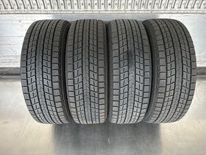 DUNLOP 225/65R17 WINTER MAXX SJ8 バリ山スタッドレス4本セット、2020年、10.03mm前後