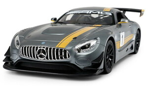 童友社 1/14 メルセデス AMG GT3 パフォーマンス グレー 完成品ラジコン RASTAR 74100　送料無料