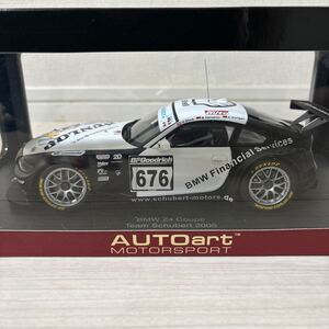 1/18 AUTOart オートアート BMW Z4 Coupe E86 GT3 ＃676 クーペ ニュルブルクリンク24h #未展示保管品 #当時物 初期モデル 