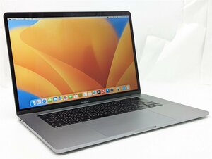 1円～ MBP MacBook Pro 15.4インチ A1707 16GB 大容量1TB TouchID TouchBar MacOS Ventura スペースグレイ 中古 無線WiFi カメラ Bluetooth