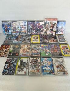 22 PSP モンハン　英雄伝説　戦国BASARA ボンバーマン　トリコ　桃鉄　ロボット大戦　ソフト ゲーム　26本セット　