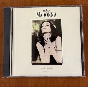 Madonna “Like a Prayer”【USプロモ/promotional copy】中古良品