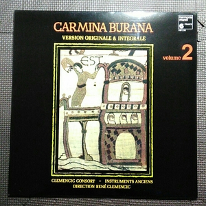 仏リイシュー盤1LP Clemencic Consort / Carmina Burana. Version Originale & Integrale. Volume 2 HM 336