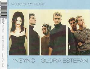 マキシ★*NSYNC（インシンク） GLORIA ESTEFAN（グロリア・エステファン）★Music Of My Heart