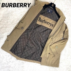 ★BURBERRY ベージュ キルティングジャケット★