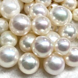 〔本真珠おまとめ501ct〕約100.2g 約4.0-12.5mmパール 裸石 宝石 ジュエリー jewelry pearl ③
