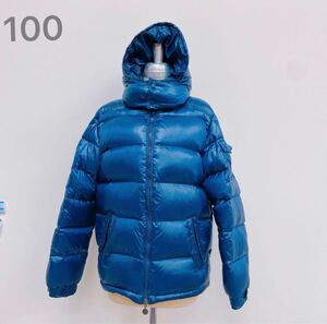 1F095 MONCLER モンクレール モンクレ ダウンコート ダウン アウター コート ブルー 青 ネイビー 紺 メンズ フード付