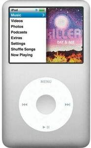 【中古】Music Player iPod Classic 6th Generation 80gb Silver Packaged in Plain