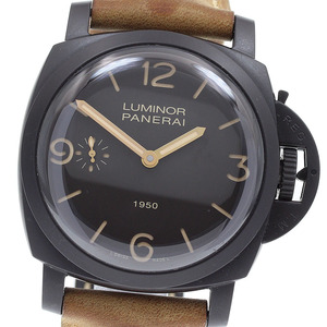 パネライ PANERAI PAM00375 ルミノール 1950 コンポジット 3デイズ 手巻き メンズ 良品 _816460