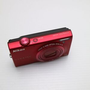 超美品 COOLPIX S6100 スーパーレッド 即日発送 デジカメ Nikon デジタルカメラ 本体 あすつく 土日祝発送OK