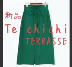 新品 Te chichi TERRASSE テチチテラス レースアップスカート