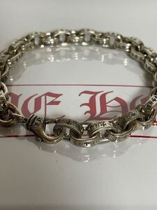 †Chrome hearts†クロムハーツ†新品加工　ペーパー　チェーン　ブレスレット　シルバー925 