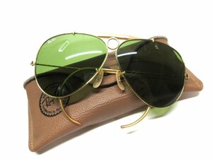 未使用に近い B&L Ray Ban SHOOTER ボシュロム レイバン シューター/#3/ナワテ/サングラス/USA/アメリカ/米国製