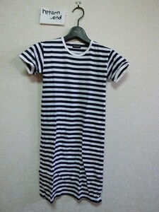 marimekko ワンピース ボーダ size100 半袖 マリメッコ