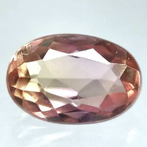 (天然インペリアルトパーズ0.687ct)u 約6.3×4.2mm ルース 裸石 宝石 ジュエリー imperial topaz BC5/BC5 i