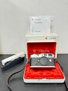 穂bw016美品 Leica M6 ボディ シルバー レンジファインダーカメラ 箱付き ライカ フィルムカメラ 