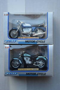 ■稀少2種set　1/18 WELLY BMW 75/5 ホンダHONDAシャドウSHADOW VT1100C【検】今井 NEW-RAY