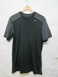 NIKE ナイキ DRI FIT ショートスリーブ Tシャツ 半袖 メンズ 黒 L b18044