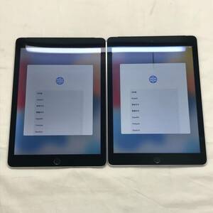 【中古2台セット】iPad Air2 スペースグレイ A1567　MNVP2J/A 32GB（239）