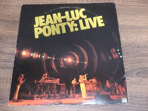 ★☆Jean-Luc Ponty/Live（ジャン・リュック・ポンティ）LP 中古品 管 2024080203☆★