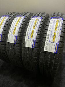 新品 155/80R14 88/86N LT GOODYEAR/CARGO PRO 23年製 夏タイヤ4本 グッドイヤー プロボックス サクシード (1-F191)