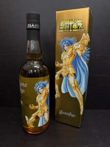 ①I★ 未開栓 長濱蒸溜所 アマハガン 聖闘士星矢 ジェミニ サガ Gemini Saga ゴールドセイント 700ml 47% 箱付 ウィスキー