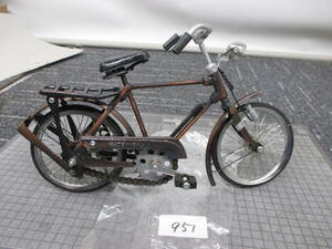 951 アンティーク調　自転車の置物 MADE IN BARI　ハンドメイド　　