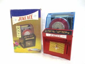 ■希少 JUKEACE オルゴール 貯金箱 外箱付き ECHO■白鳥の湖 ジュークエース 日本製 昭和玩具 レトロ