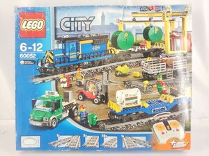 LEGO レゴ CITY シティ カーゴトレイン 60052 開封済み 未組立 中古品 1円スタート