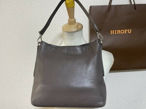 ●１１０００円即決・送料込み●　　　HIROFU　ヒロフ　ワンショルダー　レザーバッグ