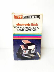 超稀少　珍品 electronic flash for POLAROID SX-70 ITT MAGICFLASH ストロボ フラッシュ 電池式