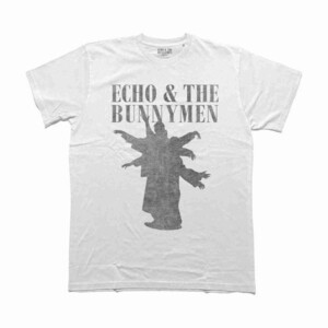 Echo & The Bunnymen バンドTシャツ エコー＆ザ・バニーメン Silhouettes WHITE L