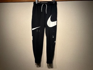 ♪送料無料★NIKE★スウェット リブ パンツ★AS M NSW SWOOSH FT PANT★フレンチテリー★SPECIAL BIG LOGO★DD6092-010★AD2022★黒★M♪