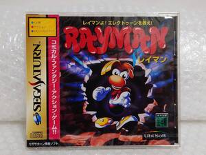 未開封+廃盤品+難あり　ubi soft　SS　RAYMAN　ユービーアイソフト　セガサターン　レイマン