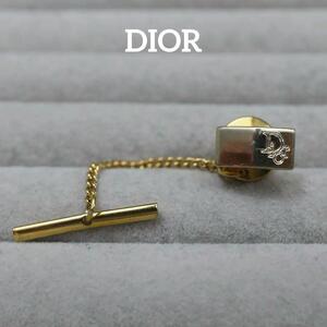 【匿名配送】DIOR ディオール ブローチ ゴールド ロゴ ヴィンテージ 3