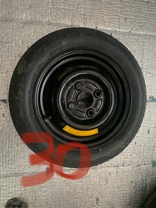 スペア タイヤ　FALKEN　T105/90D12　80M　ダイハツ　DAIHATSU　12インチ　4穴　2004年製　12×3.00B　No.2439