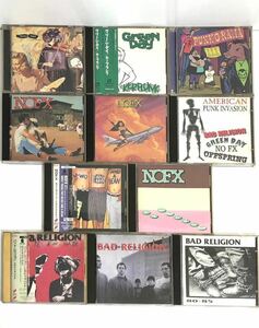 【洋楽パンクCD まとめて 11枚】GREEN DAY/グリーンデイ BAD RELIGION/バッドレリジョン/NOFX/コンピレーション/エピタフ系