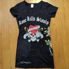 ed hardy tシャツМ カットソー スカル ドクロ