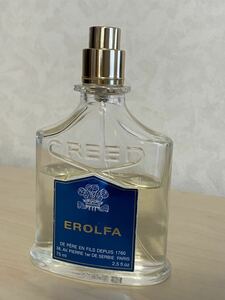 CREED クリード 香水 EROLFA エロルファ EDP SP 75ml 残量たっぷり　キャップなし　定形外350円
