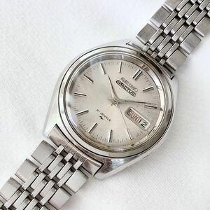 昭和レトロ　SEIKO5 ACTUS 21石メンズ自動巻き腕時計　稼動品