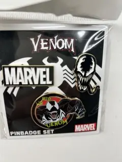 MARVEL VENOM ベノム　ピンバッジセット