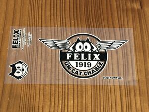 Felix フィリックス 羽根 ウイング wing バイク 抜き デカール Un-Cat-Chable mooneyes シール デコ ステッカー ムーンアイズ moon eyes