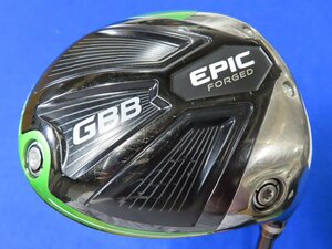 【中古】キャロウェイ 2017 GBB EPIC FORGED（エピック フォージド）ドライバー（10.5°）【R】SpeederEVOLUTION for GBB