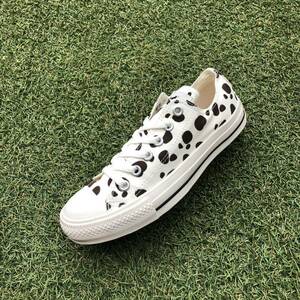 新同24 converse ALL STAR DALMATIAN OX コンバース オールスター ダルメシアン オックス HW409