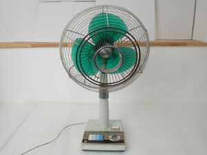 ●代TR366-160A　稼働品　National ナショナル ELECTRICFAN 30cm 3枚羽 F-30ZE 扇風機 昭和レトロ アンティーク