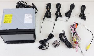 S◇ジャンク品◇カーナビ 彩速ナビ MDV-Z905 ケンウッド/KENWOOD シリアルナンバー/80200672 GPS/マイク/電源ハーネスつき 2018年発売