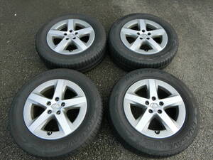 LEXUS レクサス CT200h 純正 ホイール 4本 5.5J-15 PCD100 5穴 +40 ダンロップ　エナセーブRV505　195/65R15　タイヤホイール　4本セット