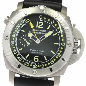 パネライ PANERAI PAM00193 ルミノール サブマーシブル デプスゲージ 自動巻き メンズ 良品 箱・保証書付き_795713