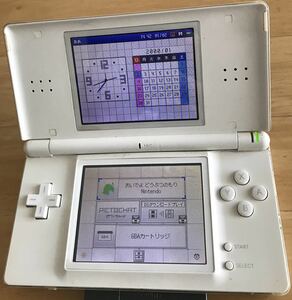 【訳あり】【動作確認済み】Nintendo DS Lite 任天堂 ニンテンドーDS Lite クリスタルホワイト